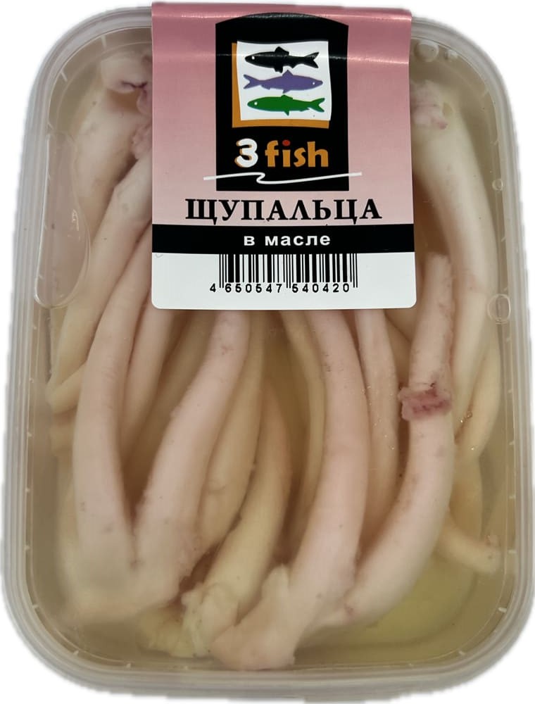 Щупальца в масле, 190г