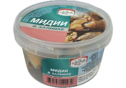 Мидии в рассоле, 200г